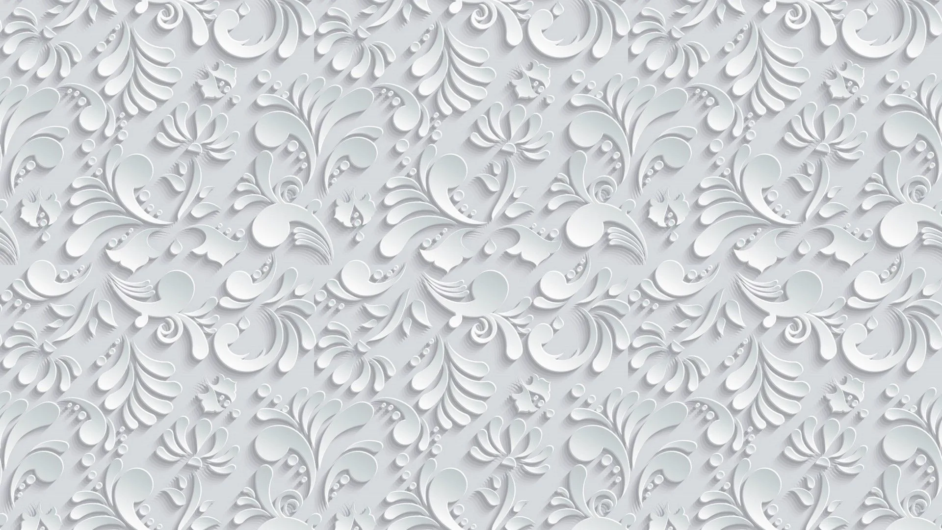 Texture floreale grigia decorativa, 1920x1080 1080p, Laptop
