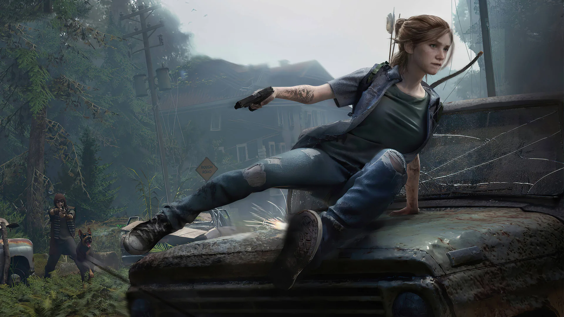Ellie The Last of Us 2, 3840x2160 Ultra HD, 4K TV