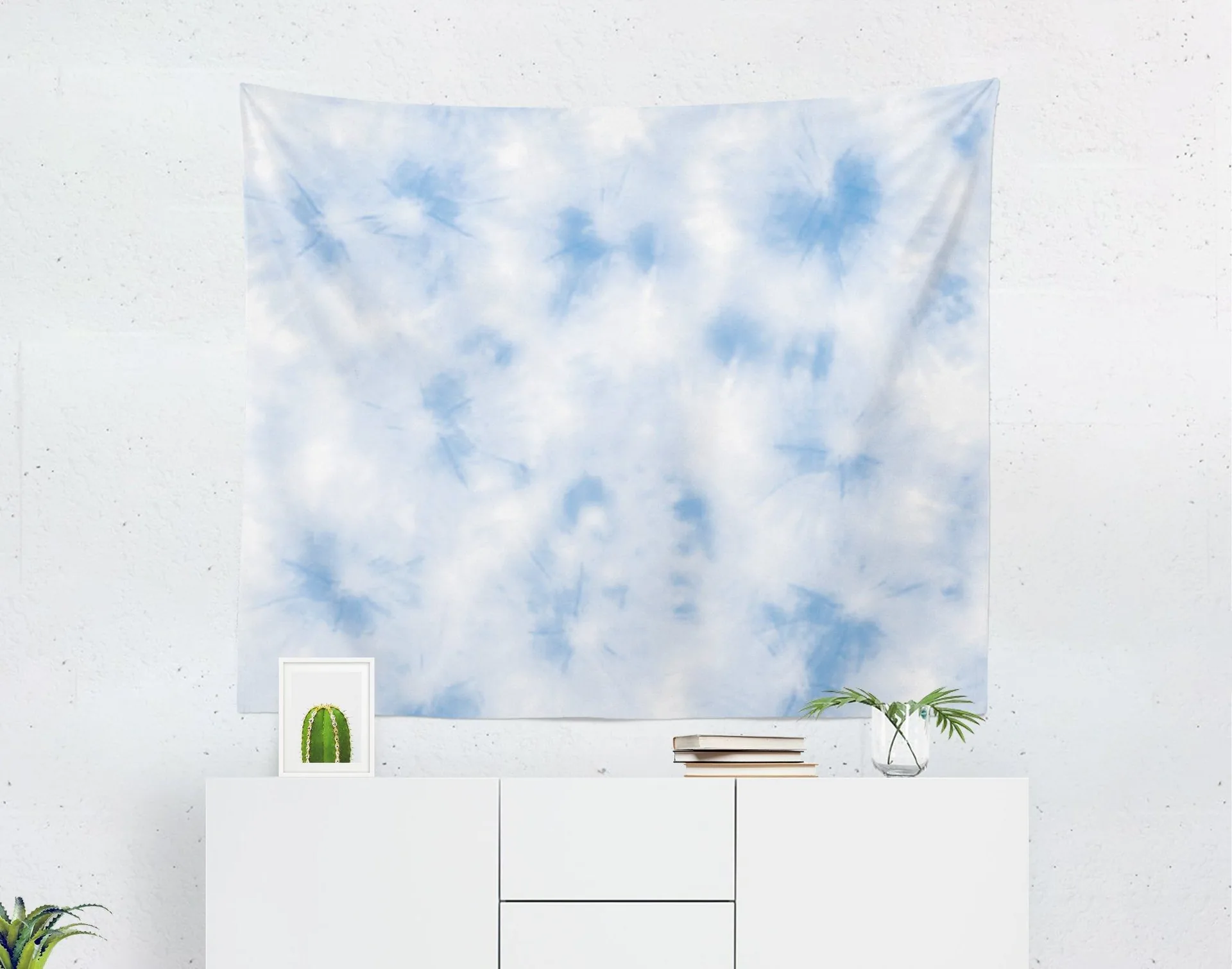 Tie dye acquerello blu chiaro, 1000x1000 HD, Desktop