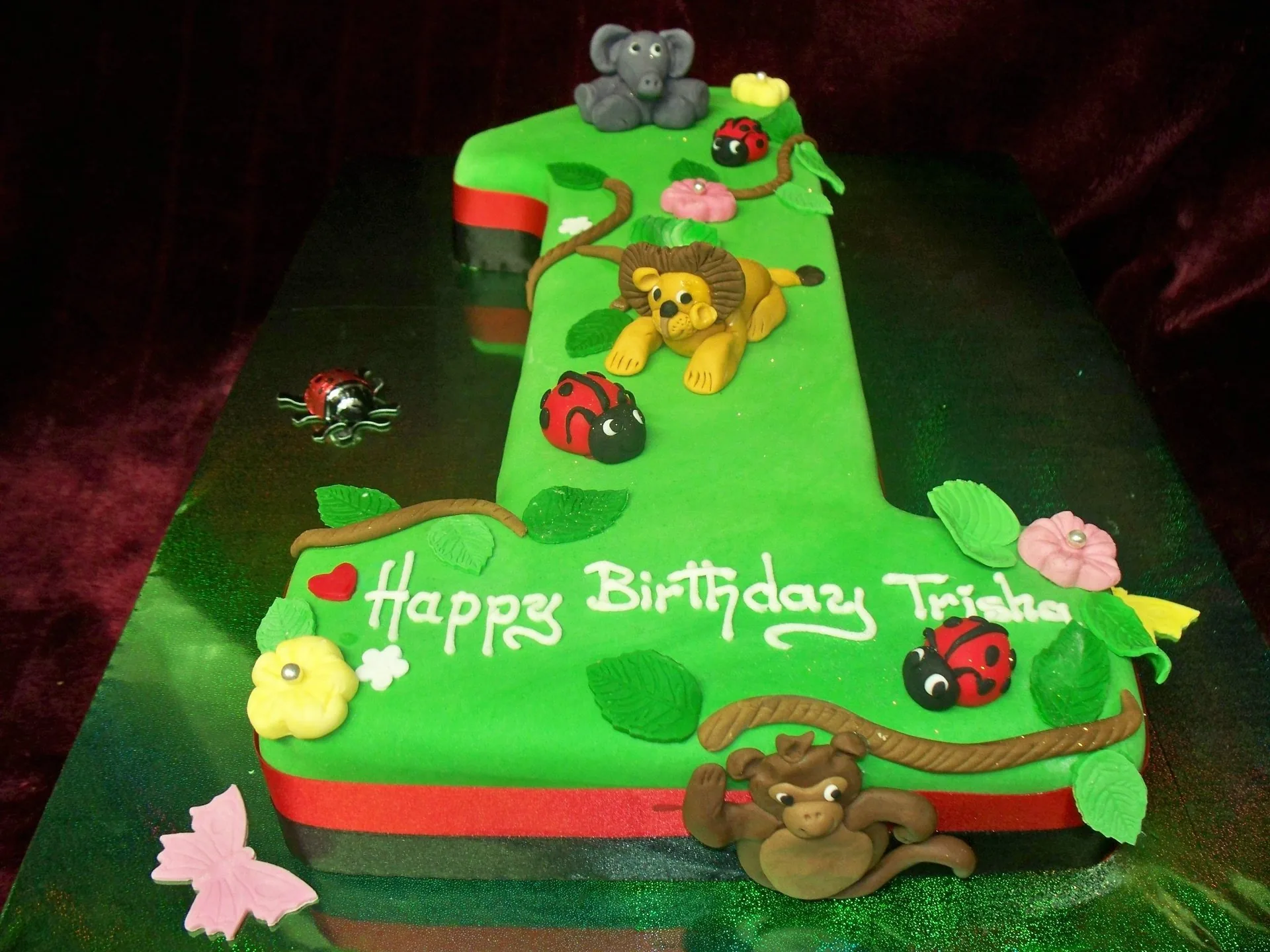 Torta compleanno numero 1 giungla, 2048x1536 Hi-Res, PC Desktop