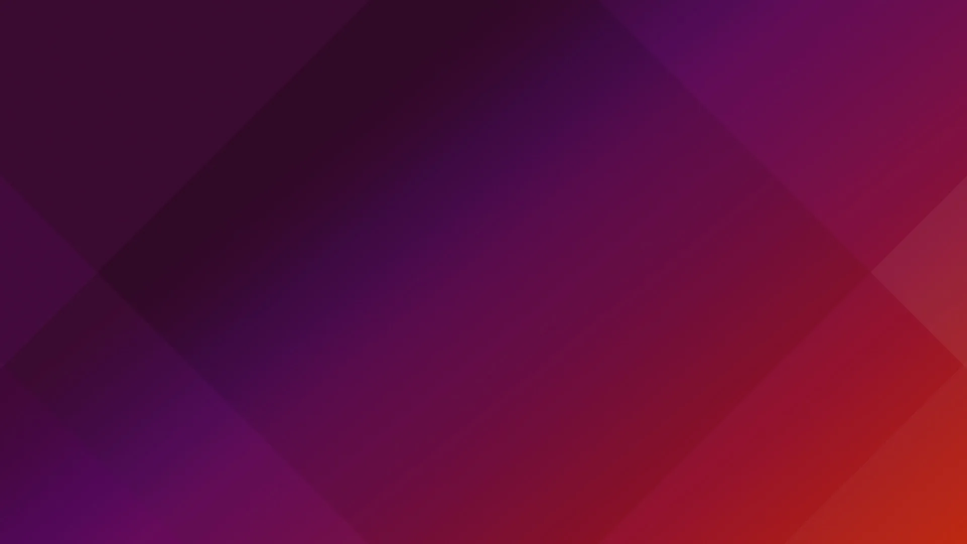 Sfondo astratto viola arancio Ubuntu, 1920x1080 1080p, Desktop