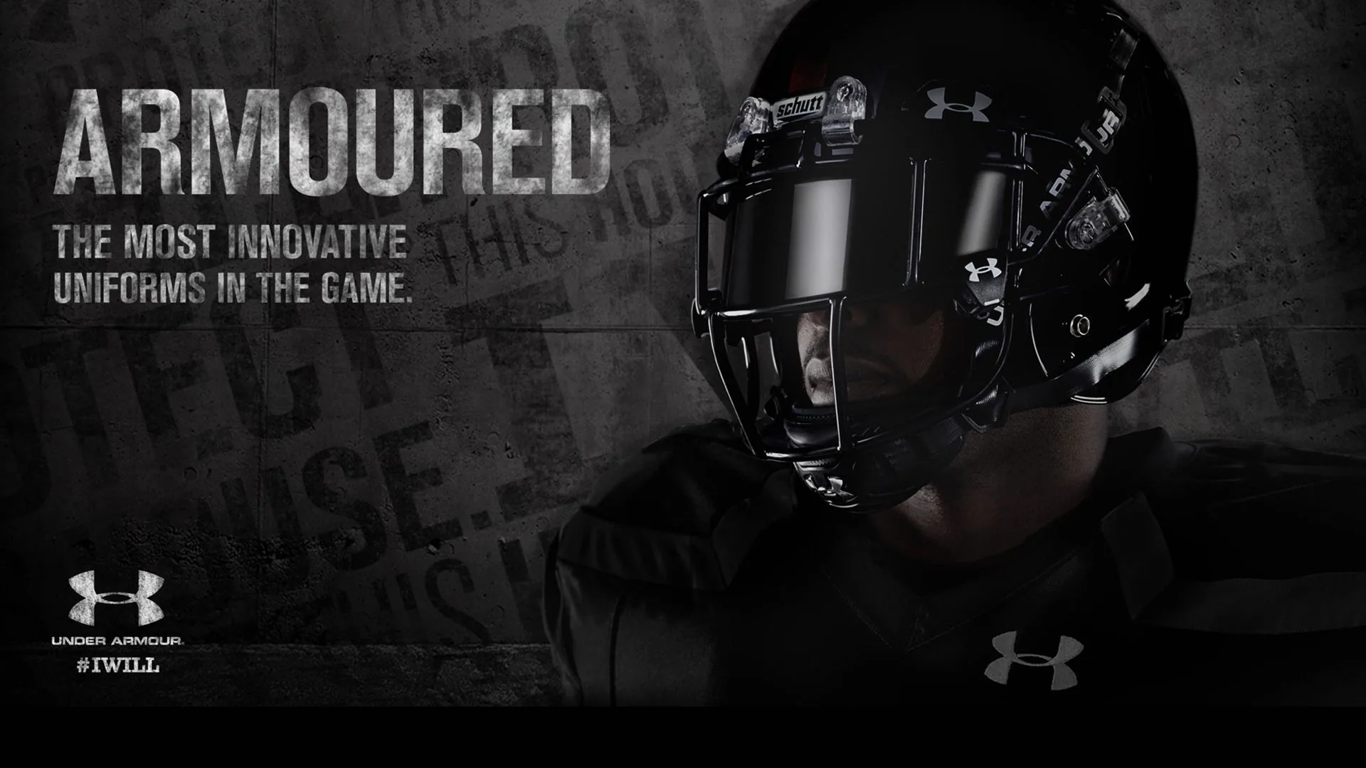 Casco football Under Armour nero, 1920x1080 Full HD 1080p, PC Desktop
