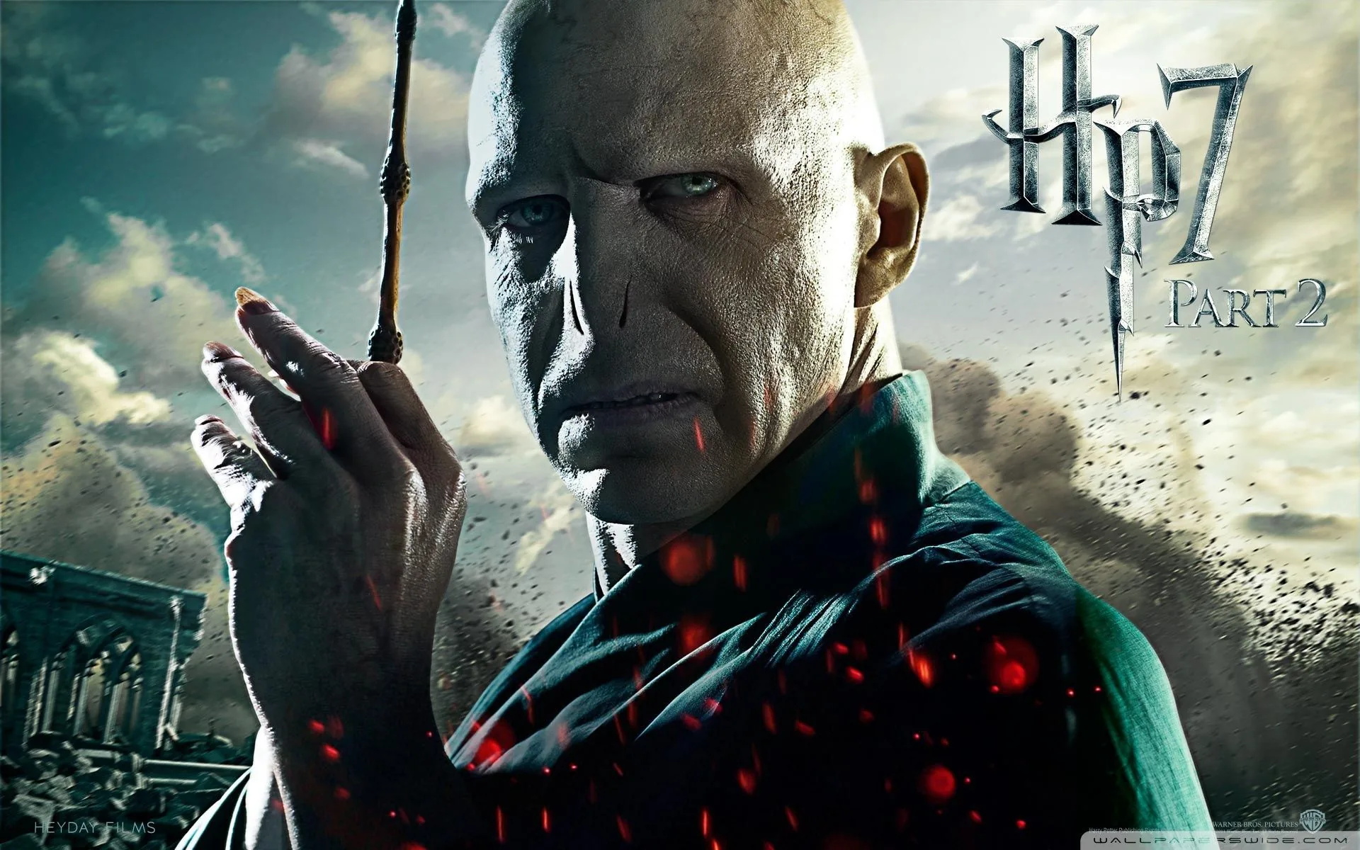 Voldemort con bacchetta, Harry Potter, J.K. Rowling, 1920x1200 WUXGA, Laptop