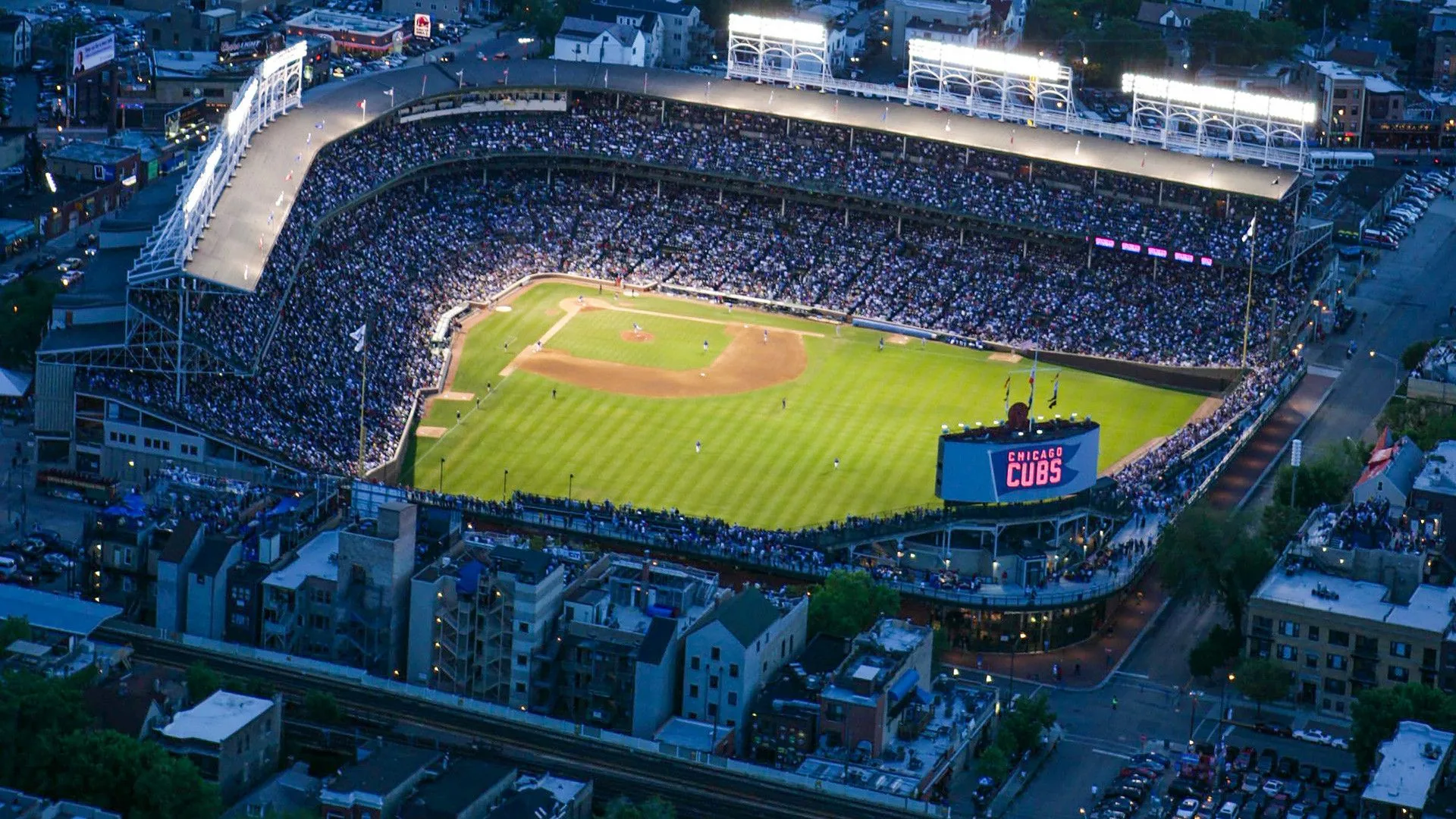 Wrigley Field stadio baseball, 1920x1080 1080p, PC Desktop