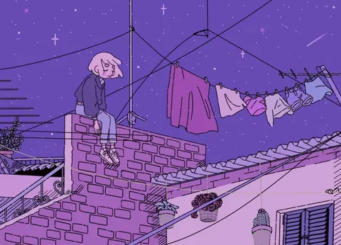 Anime tristi aesthetic