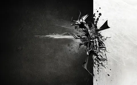 Astratti in bianco e nero