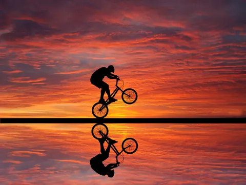 BMX cartoon
