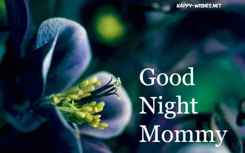 Buonanotte mamma