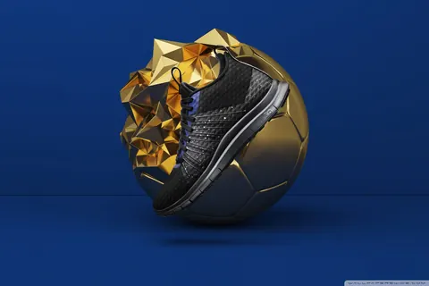 Calcio Nike blu