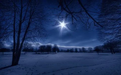 Cielo notturno invernale