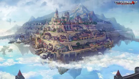 Città steampunk fluttuanti