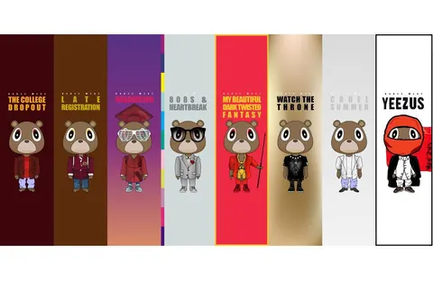 Yeezus con l'orso
