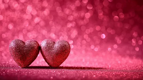 Cuori glitter