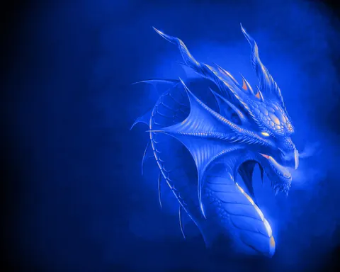 Draghi blu
