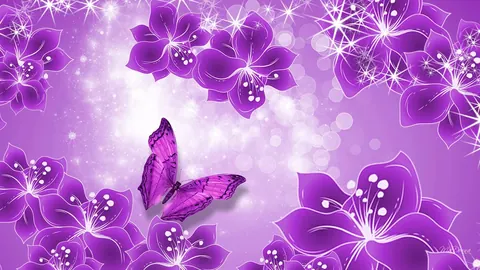 Farfalle viola