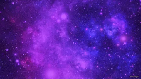 Galassie blu e viola