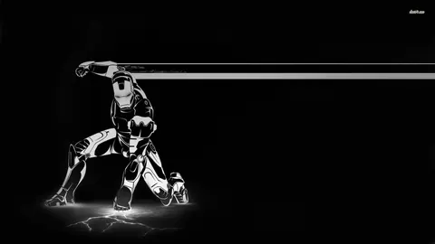 Iron Man neri