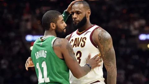 LeBron James vs Kyrie Irving