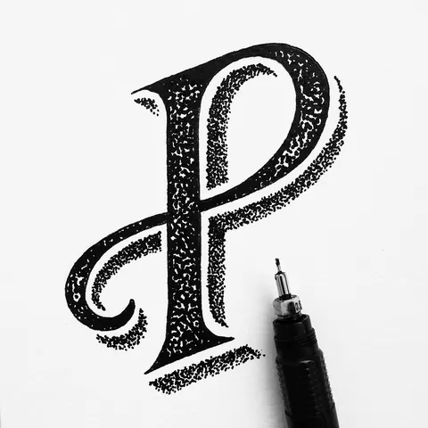Lettera P graffiti