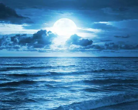 Luna blu