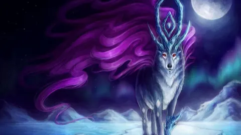 Lupi anime galassia