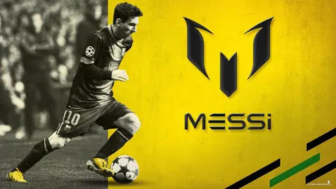 Messi con logo Adidas
