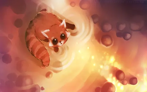 Panda rossi anime