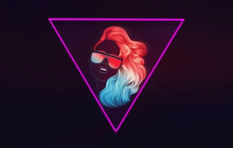 Ragazze al neon