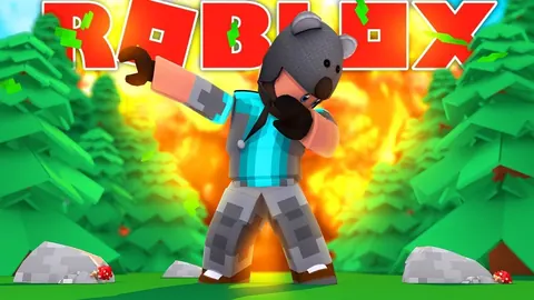 Noob di Roblox dab