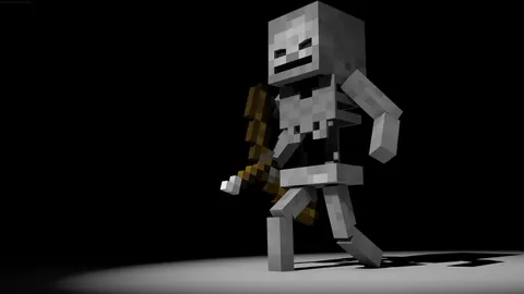 Scheletri di Minecraft