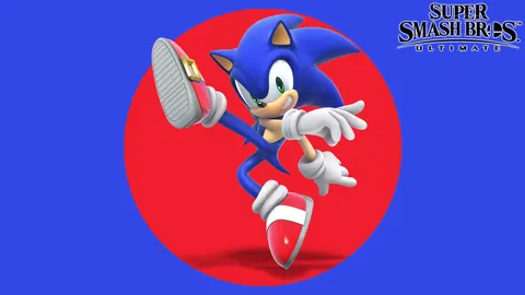 Sonic in Super Smash Bros