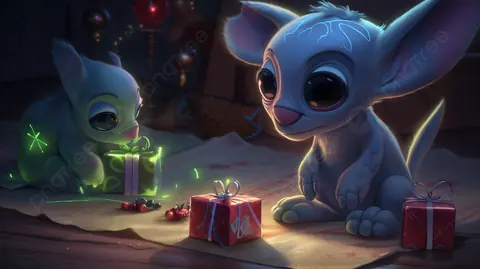Stitch natalizio
