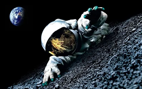 Supreme con astronauta