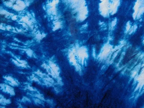 Tie-dye blu
