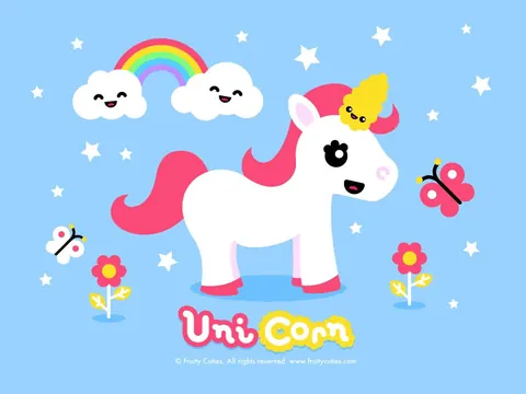Unicorni kawaii