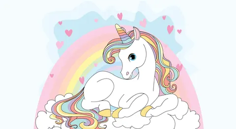 Femminili con unicorni